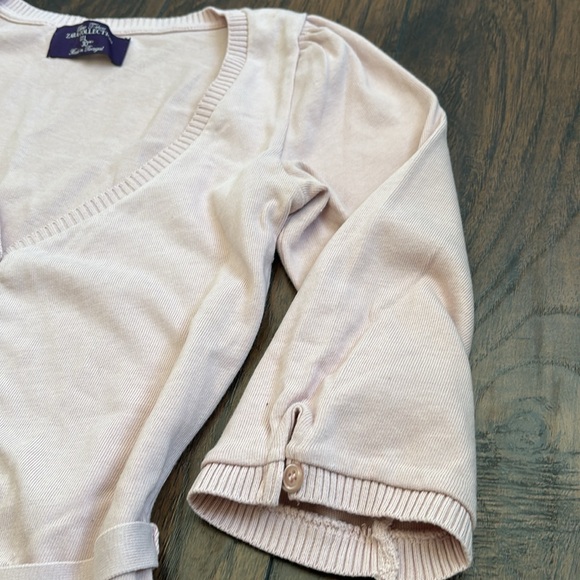 Ladies 3/4 sleeve cardigan - Picture 3 of 6